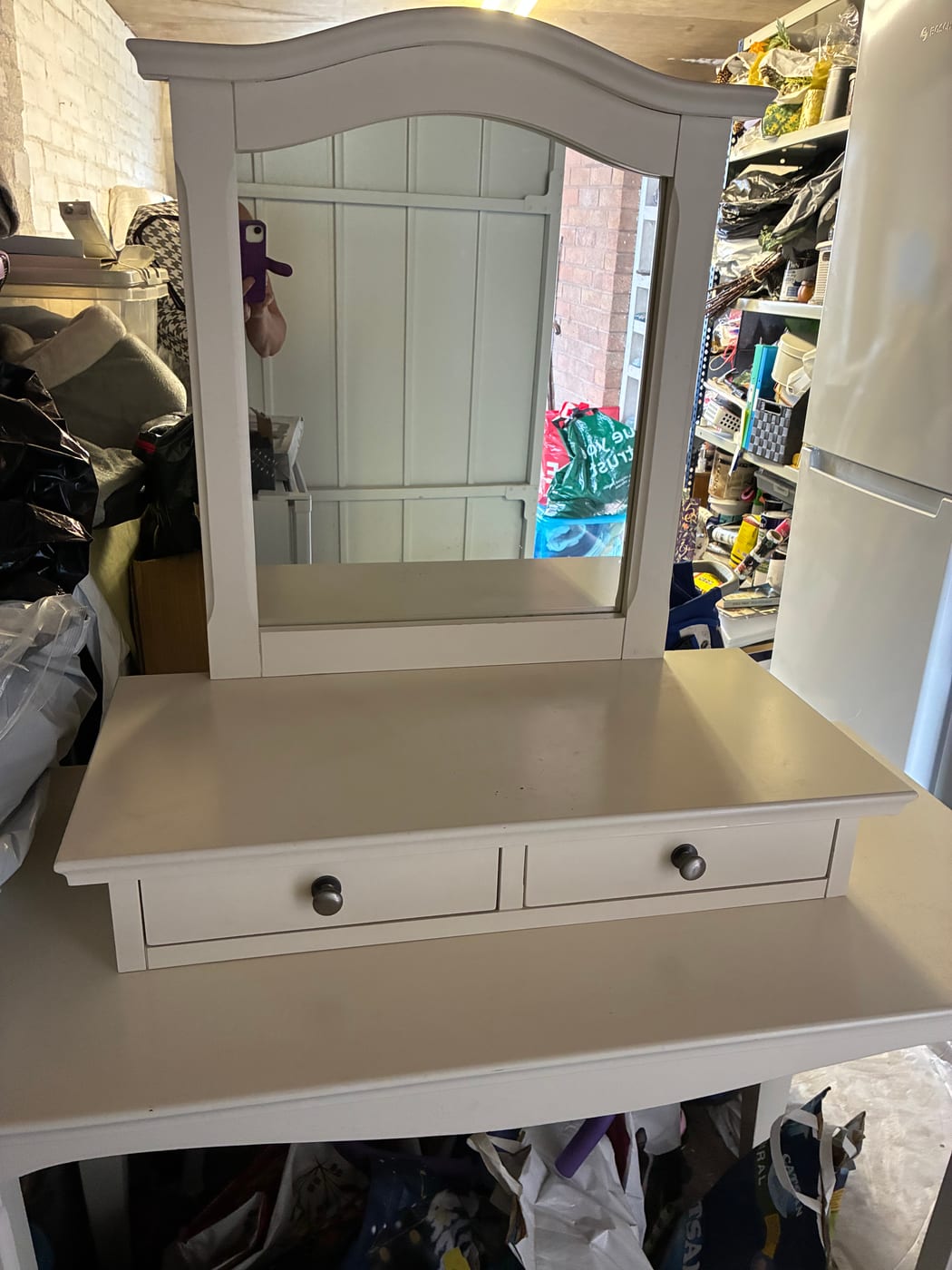 White French style dressing table