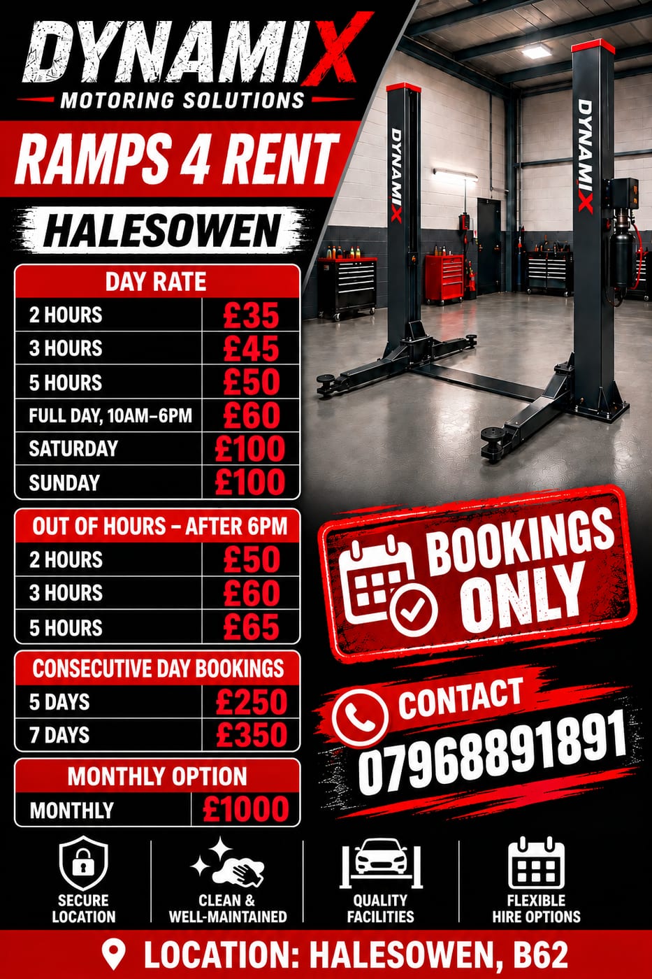 Vehicle ramp 4 hire