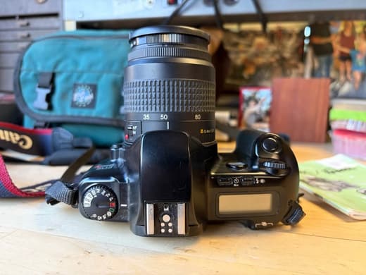 Canon EOS rebel xs with eagle creek case