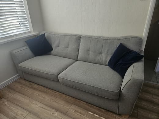 4 seater dfs grey sofa